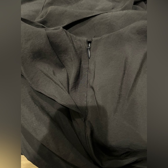 COS Asymmetric Navy Maxi Sleeveless Dress / Size 6 / - Picture 10 of 11